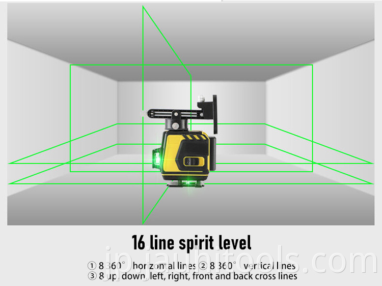 Laser Level 16 Lines 4D Self-Leveling
